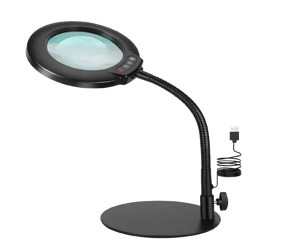 Magnifying Glass Flexible Arm